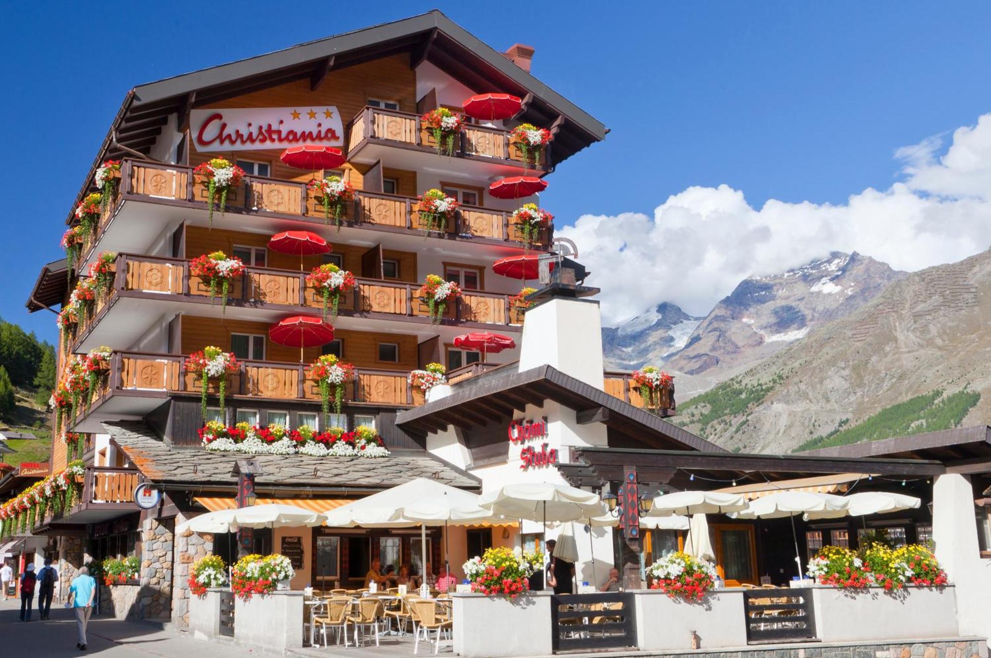 Hotel Christiania Saas-Fee Exterior photo