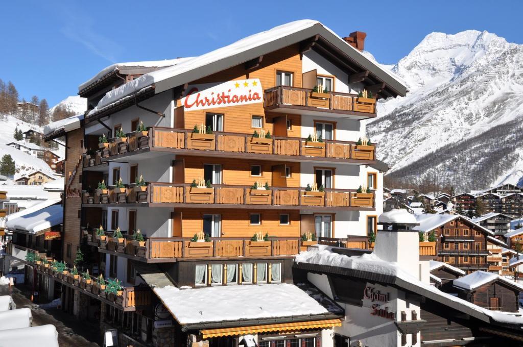 Hotel Christiania Saas-Fee Exterior photo